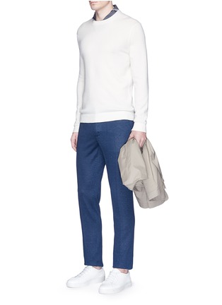 Figure View - Click To Enlarge - INCOTEX - Slim fit jersey pants
