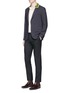 Figure View - Click To Enlarge - PAUL SMITH - Wool travel pants