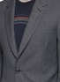 Detail View - Click To Enlarge - PAUL SMITH - 'Soho' wool hopsack soft blazer