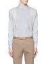 Main View - Click To Enlarge - PAUL SMITH - Mixed print patchwork Mandarin collar shirt
