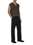 Figure View - Click To Enlarge - KARMUEL YOUNG - Chunky melange knit vest