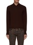 Main View - Click To Enlarge - KARMUEL YOUNG - High V-neck merino wool sweater