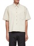 Main View - Click To Enlarge - KARMUEL YOUNG - Contrast topstitch point collar shirt