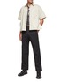 Figure View - Click To Enlarge - KARMUEL YOUNG - Contrast topstitch point collar shirt