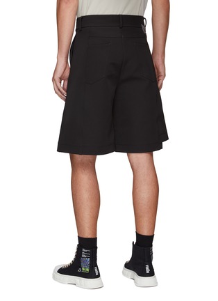 Back View - Click To Enlarge - FENG CHEN WANG - PATCH COLOURLOCK RELAXED FIT SHORTS