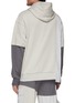 Back View - Click To Enlarge - FENG CHEN WANG - PATCH COLOURBLOCK RELAXED FIT HOODIE