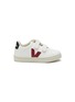 Main View - Click To Enlarge - VEJA - ‘ESPLAR’ DOUBLE VELCRO CHROMEFREE KIDS LEATHER SNEAKERS