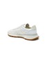 - MAISON MARGIELA - ‘50/50’ CALFSKIN LEATHER PANEL LOW-TOP LACE-UP SNEAKERS
