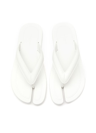 Detail View - Click To Enlarge - MAISON MARGIELA - Tabi rubber thong slippers