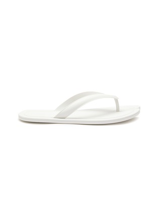 Main View - Click To Enlarge - MAISON MARGIELA - Tabi rubber thong slippers