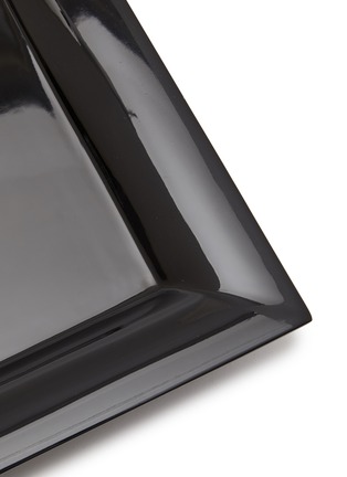 Detail View - Click To Enlarge - SV CASA - Lacquered tray – Black