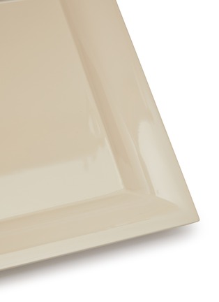 Detail View - Click To Enlarge - SV CASA - Lacquered tray – Beige