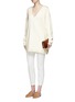 Figure View - Click To Enlarge - THE ROW - 'Miru' oversized virgin wool blend sweater