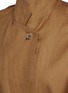 Detail View - Click To Enlarge - ISABEL MARANT ÉTOILE - 'Idony' oversized cotton-linen gabardine coat