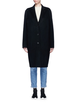 Main View - Click To Enlarge - ACNE STUDIOS - 'Avalon' double faced cashmere-wool melton coat