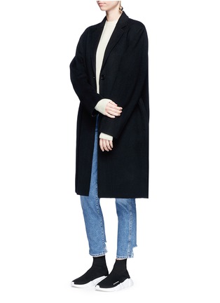 Figure View - Click To Enlarge - ACNE STUDIOS - 'Avalon' double faced cashmere-wool melton coat
