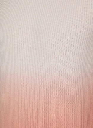  - DREYDEN - Horizontal Dip Dye Cashmere Sweater