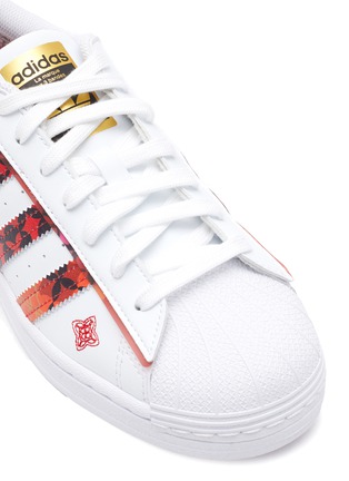 adidas women's superstar lace up sneakers