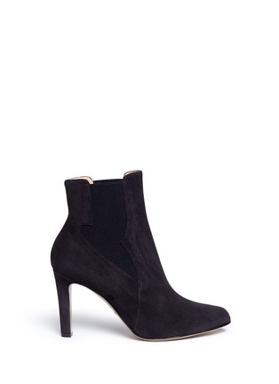 Main View - Click To Enlarge - PAUL ANDREW - 'Kamilla 85' wingtip gore suede ankle boots