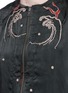 Detail View - Click To Enlarge - BY WALID - 'Liam' dragon embroidered silk jacket