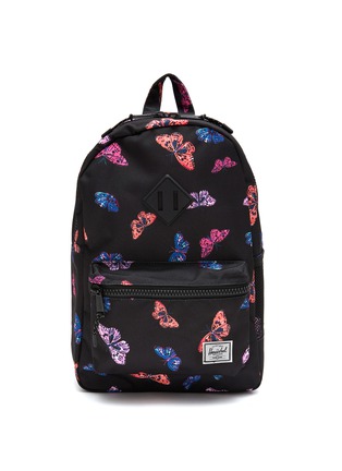 Main View - Click To Enlarge - THE HERSCHEL SUPPLY CO. - HERITAGE YOUTH BUTTERFLY PRINT CANVAS KIDS BACKPACK