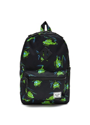 Main View - Click To Enlarge - THE HERSCHEL SUPPLY CO. - HERITAGE YOUTH HELICOPTER PRINT CANVAS KIDS BACKPACK