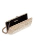Detail View - Click To Enlarge - RODO - 'Tube' crystal pavé clutch