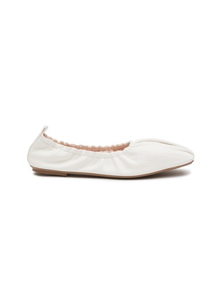 Main View - Click To Enlarge - RODO - LAMB LEATHER BALLET FLATS