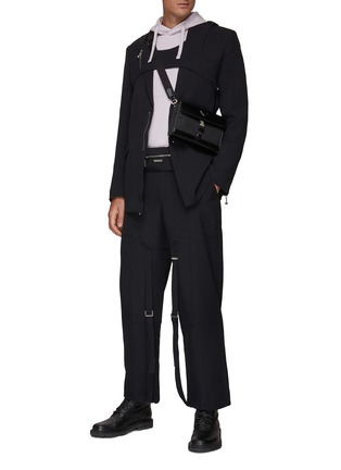 Figure View - Click To Enlarge - PRIVATE POLICY - VEST HARNESS BLAZER