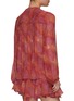 Back View - Click To Enlarge - ISABEL MARANT - Ametissa' Gradient Coloured Silk-Chiffon Blouse