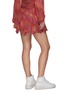 Back View - Click To Enlarge - ISABEL MARANT - Atoria' Gradient Coloured Silk-Chiffon Mini Skirt