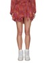 Main View - Click To Enlarge - ISABEL MARANT - Atoria' Gradient Coloured Silk-Chiffon Mini Skirt