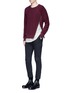 Figure View - Click To Enlarge - SIKI IM / DEN IM - Side zip cotton French terry sweatshirt