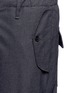 Detail View - Click To Enlarge - COVERT - Cotton hopsack chinos