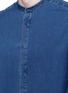 Detail View - Click To Enlarge - COVERT - 'Coreana' mandarin collar cotton shirt