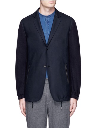 Main View - Click To Enlarge - COVERT - 'Couliss' wool blouson jacket