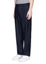 Front View - Click To Enlarge - COVERT - 'Fadiegue' virgin wool twill pants