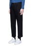Front View - Click To Enlarge - COVERT - Woven cotton pants