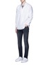 Figure View - Click To Enlarge - COVERT - Slim fit cotton jeans