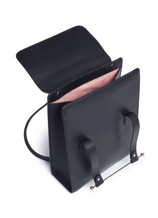 Detail View - Click To Enlarge - STRATHBERRY - 'The Strathberry' calfskin leather backpack