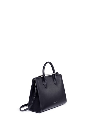 Front View - Click To Enlarge - STRATHBERRY - 'The Strathberry Midi' leather tote