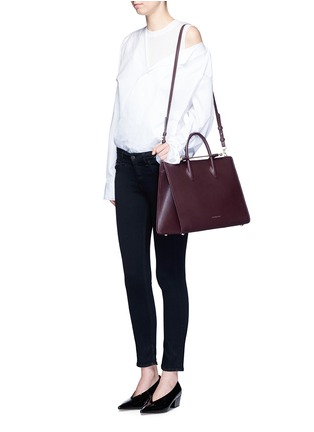 Front View - Click To Enlarge - STRATHBERRY - 'The Strathberry' calfskin leather tote