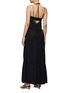 Back View - Click To Enlarge - SIMKHAI - ‘Lina' chest cutout crinkled maxi dress