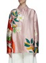 Main View - Click To Enlarge - OSCAR DE LA RENTA - Floral tablescape graphic print blouse
