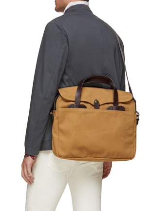 Figure View - Click To Enlarge - FILSON - Canvas Briefcase