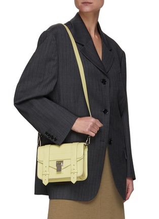 Figure View - Click To Enlarge - PROENZA SCHOULER - ‘PS1' Mini Top Flap Leather Crossbody Bag