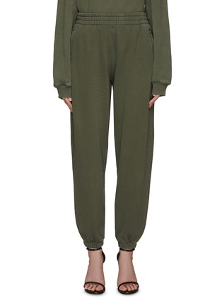 Main View - Click To Enlarge - T BY ALEXANDER WANG - PUFF PAINT STRUCTURED TERRY SWEATPANTS