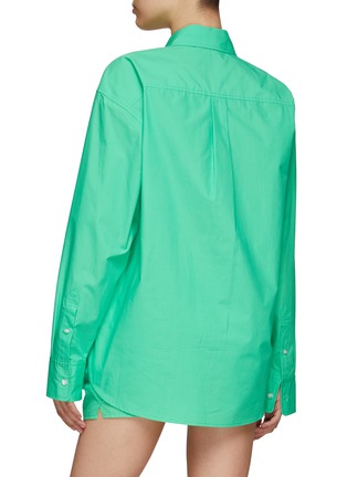 Back View - Click To Enlarge - T BY ALEXANDER WANG - Chest pocket boyfriend shirt
