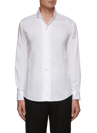 Main View - Click To Enlarge - MAGNUS & NOVUS - Classic Spread Collar Cotton Button Up Shirt