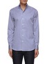 Main View - Click To Enlarge - MAGNUS & NOVUS - Spread Collar Striped Cotton Shirt